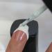 240Pcs French Manicure Nail Art Stickers - Self-Adhesive Tips for Manicure Decoration, DIY Nail Art Tools with Moon Shape Design - White - Buy Online on SooperMarket.com