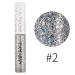 Glitter Eyeliner Liquid - Waterproof Eyeshadow Pen & Brush | Multi-Color #02 for Cosplay & Unique Looks - Buy Online on SooperMarket.com