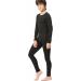 X-Large Youth Boys' Thermal Compression Set | Fleece Lined Base Layer Shirts and Pants for Big Kids - Buy Online on SooperMarket.com