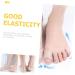 4pcs Big Toe Splitter Tools for Hallux Valgus - Foot Care Kit for Crooked Toe Alignment & Pain Relief - Transparent, 23.5x2.3cm - Buy Online on SooperMarket.com