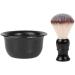 Magidal Razor Brush & Cleaner - Professional Men's Shaving Brush Facial Cleaning Beard Brush Soap & Bowl Set - Buy Online on SooperMarket.com