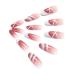 Brishow Coffin Pink Artificial Nails - 24pcs Ballerina Acrylic Press On Full Cover for Women & Girls - Fast International Shipping - Buy Online on SooperMarket.com