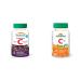 Jamieson Vitamin C plus Immune Shield Gummies - Elderberry Flavour 60 Count (Pack of 1) & Vitamin C Gummies 60 Gummies Gummies + Vitamin C Gummies