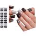 Ruarby Long French False Nails Stick On Nails Nail Gradient Press on Nails DIY Art Accessories Display for Personal Style - Buy Online on SooperMarket.com