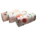 Little English Bamboo/Cotton Large Muslin Blankets for babies perfect for swaddling - Luxury Pram Blanket - Flower Power - Set of 3-120cm x 120cm Blanket Set