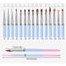 Dajidafu Nail Art Pen Sturdy Nylon Brush Skidproof Handle Nails Brushes Practical Lightweight Manicure Tools Drawing Friend DIY 9mm - Buy Online on SooperMarket.com