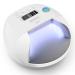 UV Led Nail Lamp 48W SUNUV UV Light for Gel Nails with Double Power Design 4 Timer Setting Lcd Display Painless Curing Over-Temperature Protection SUN7