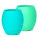 Silicone Baby Sippy Cups for Infant s First Stage Training  Developed by Feeding Specialist to Fit Baby s Mouth and Hands 3 Months+ (3 OZ) (Blue)