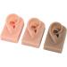 ZJchao 3Pcs Silicone Ear Model - 3 Colors Soft & Flexible Right Ear Simulation Display Props - Buy Online on SooperMarket.com