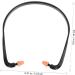 PLAFOPE 24 pcs Lightweight Ear Shooting Bands Plugs - Swimming, Concerts, Work, and Sleep Protection - Reusable Blackx3pcs - Buy Online on SooperMarket.com