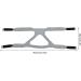Yosoo Black Anti Snore Headgear Strap - Multifunction Elastic Anti Snoring Solution - Buy Online on SooperMarket.com