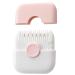 Split Ends Hair Trimmer for Women 2 in 1 Mini Portable Cute Hair Brush Detachable Dustproof Knob Adjustable Stainless Steel Slicer Hair Clipper Type 1