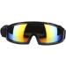 Dog Sunglasses Pet Fashion Goggles Wide View Dog Plastic Glasses for Wind Dust Snow Protection Adjustable Elastic Straps Pet Glassesfor Medium and Large Dogs(Black) - Buy Online on SooperMarket.com