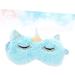 NOLITOY Night Blindfold Sleep Mask | Comfortable Eye Cover for Better Sleep | Blue | International Shipping Available - Buy Online on SooperMarket.com