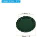PATIKIL 1 Inch Flat Decorative Bottle Caps 50 Pack Craft Bottle Pendant Trays Double Sides Printed for DIY Pendants Craft Scrapbooks Dark Green - Buy Online on SooperMarket.com
