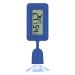 YESAVAY Reptiles Thermometer Hygrometer | Digital Temp & Humidity Meter for Bearded Dragon Tanks - Suction Cup | Mini Black - Buy Online on SooperMarket.com