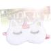 Work Eye Mask Facial Mask for Kids - White Eyelash Lemon Cocktail Straws - 1 Count (Pack of 1) - International Shipping Available - Buy Online on SooperMarket.com
