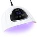 UV LED Nail Lamp LKE LED Nail Lamp 72W UV Light for Nails with 3 Timer Setting & LCD Touch Display Screen Nail Lamp Nail Dryer UV Nail Lamp for Gel Nail Polish Curing Lamp PINK