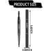 Beard Pen Beard Filler Pencil for Men - Waterproof & Sweat Proof Beard Styling Tool for Natural Fullness - Includes 2 Replacement Tips (Black) - Buy Online on SooperMarket.com