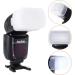 Godox Flash Diffuser Dome Bounce - 3 Pack White for V860II V850II TT685 TT600 Speedlight - Buy Online on SooperMarket.com