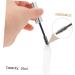 8pcs Mascara Empty Tube Lash Tech Supplies Must Haves Women Lash Tubes Miss Gold and Silver Mini - Buy Online on SooperMarket.com