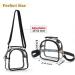 COROMAY Clear Stadium Approved Purse for Women - See Through Clear Handbag in Black - Buy Online on SooperMarket.com