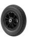 Wheelchair Front Wheel 2Pcs Front Wheel Disabled Wheelchair Solid Spare Tire 8Inch Replacement Wheels for Walker Power Wheelchair Accessory