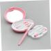 CANIGHT 1 Set 5 Pcs Eye Brush Cosmetic Makeup Brush Kit Beauty Kit Essential Kit for Daily Eye Makeup Pink - Buy Online on SooperMarket.com