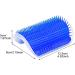 Cat Self Groomer Wall Corner Massage Comb for Long & Short Fur Cats - Grey - Buy Online on SooperMarket.com