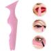 WOONEKY Silicone Beauty Ruler Tape Silicone Mold Mascara Shield Guard Mutitool Travel Make up Pink Stencil 15X4.15CM Pink - Buy Online on SooperMarket.com
