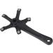 Keenso 170mm Bike Crank Arms - Universal Aluminium Alloy Single Crankset - for Mountain and Road Bikes - Black - Buy Online on SooperMarket.com