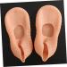 Amosfun 2 Pairs Gel Moisturizing Sleeves Heel Room Socks Height Increase Socks Silicone Moisturizing Socks Lotion Socks Plantar Inserts Lightweight Socks Foot Women's Beach Socks - Buy Online on SooperMarket.com
