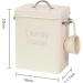 Detergent Box Washing Powder Box with Dosing Spoon 4 L Detergent Storage Washing Powder Can Washing Powder Box Storage Box Powder Storage Containers for Powder Food Pet Food Beige - Buy Online on SooperMarket.com