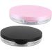minkissy 8 Sets Powder Puff Storage Box Powder Puff Storage Container Makeup Sponge Holder Circle Mirrors Makeup Sponges Round Makeup Egg Sponge Loose Powder Compact Container Puff Holder - Buy Online on SooperMarket.com
