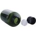 Tianzd 6-Pack 200ml Green Plastic Bottles with Black Aluminum Screw Caps & Orifice Reducers - Ideal for Essential Oils & Cosmetics | International Shipping Available - Buy Online on SooperMarket.com