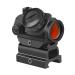 Feyachi RDS-22 2MOA Micro Red Dot Sight Compact Red Dot Scope with 0.83 Riser Mount Absolute Co-Witness with Iron Sight