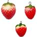 Delicate Resin Strawberry Earrings Simulation Fruit Earwears for Any Occasion - Buy Online on SooperMarket.com