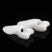 Bunion Cushion Protector 1 Pair - Silicone Toe Spreader & Straightener for Women Men | White Bunion Corrector Foot Pad - Buy Online on SooperMarket.com