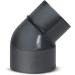 Paradies Pool PVC Fitting Angle 45 - 63 mm Adhesive Sleeve & 50/63 mm Nozzle | Quality European Pool Accessories - Buy Online on SooperMarket.com