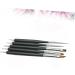 minkissy Pens Set nail art pen manicure pen dot painting tools nail art polish pens manicure tools professional nail brush nail art drill pen nail art Accessory picker dual purpose Drill 15.7*0.4CM Black - Buy Online on SooperMarket.com