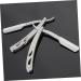 Buy Cabilock Vintage Razor Blade Holder - 4 Piece Stainless Steel Set | Perfect Father's Day Gift for Men - Buy Online on SooperMarket.com