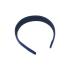 Satin Navy Blue Headband - 2.5 cm Wide | International Shipping Available - Buy Online on SooperMarket.com