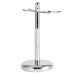 Professional Shaving Brush Stand - Drip Stand for Men's Razor Tools | Synthetic Hair Brush Alloy Soap Cup & Bowl Set - 23x12x12 cm - Buy Online on SooperMarket.com