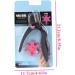 Acrylic Nail Clipper Nail Art Scissors U-Shaped Nail Scissors Nail Edge Trimmers False Nail Tip Scissors Black - Buy Online on SooperMarket.com