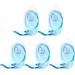 Set of 5 Plastic Suction Cup Razor Holders - Bathroom Organizer - Blue - 2X Pack - Ideal for International Shipping - Buy Online on SooperMarket.com