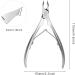 Feryes Nail Skin Pliers & Scissors - Sharp Cuticle Tools for Perfect Manicure & Pedicure | Durable Dead Skin Remover - Buy Online on SooperMarket.com