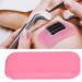 Eyeline glue silicone pads thicken make-up eyelash extension tools eyelash extension holder pallet reusable adhesive palette use individual salon (pink)