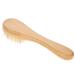 Natural Soft Bristle Face Cleansing and Exfoliating Brush - Wood Handle Facial Scrubber for Men and Women - Buy Online on SooperMarket.com