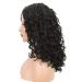 SHIYID Lace Front Wig for Women - Medium Deep Wave Black Synthetic Hair Wig | Best Quality & Fast International Shipping - Buy Online on SooperMarket.com