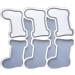 Confectionery Utensils Silicone Christmas Easter Food Grade Utensils for Cutting Cookie 3D Design Baking Tools Confectionery Utensils Rabbit - Buy Online on SooperMarket.com